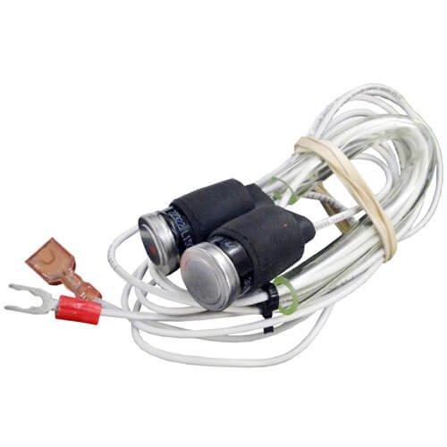 Zodiac - Complete Hi Limit Assembly (Both Hi-LImits - Rubber Boots - Wire Harness)