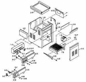 Raypak  Burner Spacer/Hold Down-185B