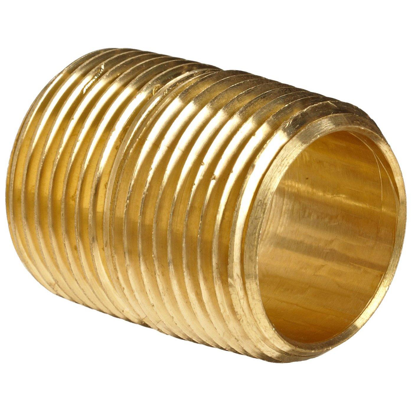 Anderson Metals  Corporation On Nipple 3/4in MPT Brass