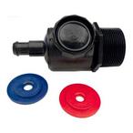 Polaris  280/380 Pool Cleaner Universal Wall Fitting Connector Assembly Black