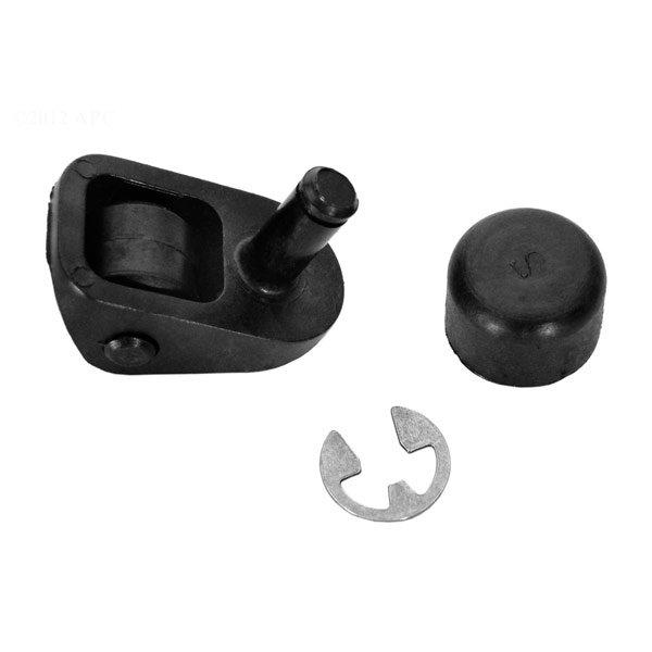 Zodiac - Ray-Vac Swivel Wheel Kit, Gunite, Black