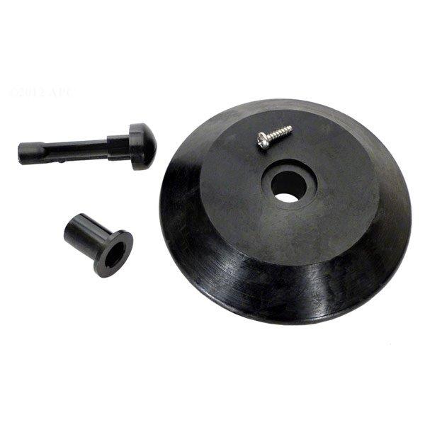 Zodiac - Ray-Vac Nose Wheel Kit, Gunite, Black