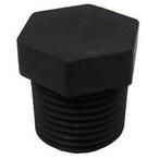 A&M Industries  Plug Poly 3/8in MPT (Thread Diameter  5/8in )