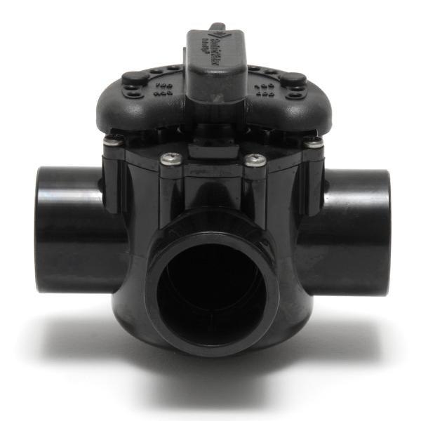 Three Port Diverter Valve with 1-1/2in. CPVC Pipe