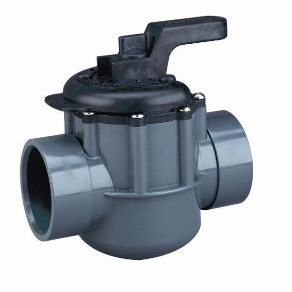 Two Port Diverter Valve with 1-1/2in. CPVC Pipe