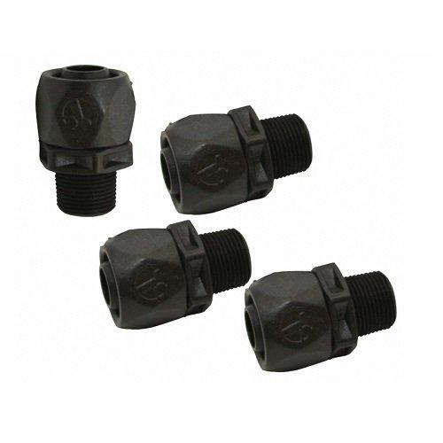 Connector, EZY fit Drain/Neb connector. 10/Pk - Ionflight