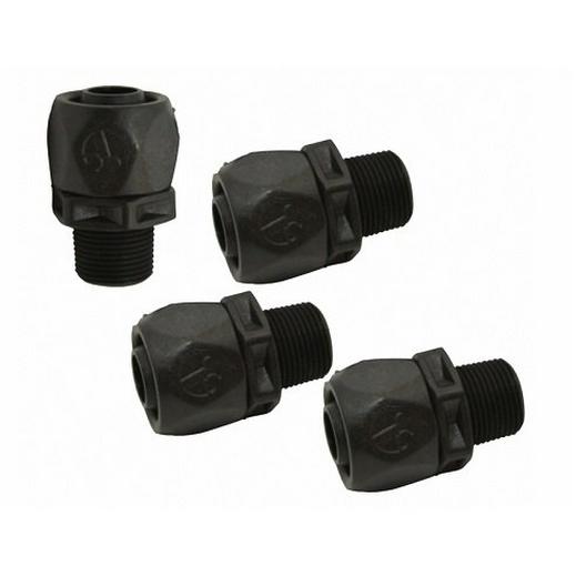 Polaris  Soft-Tube Quick Connect Fitting with Retainer 4-Pack