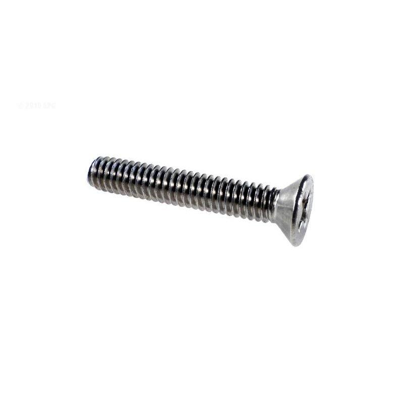 Pentair - Screw, Cover, #8-32 x 1in. , Flat Head Phil