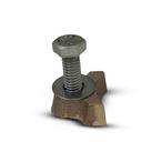 Perma-Cast  Wedge Brass with Bolt F/D Anchor