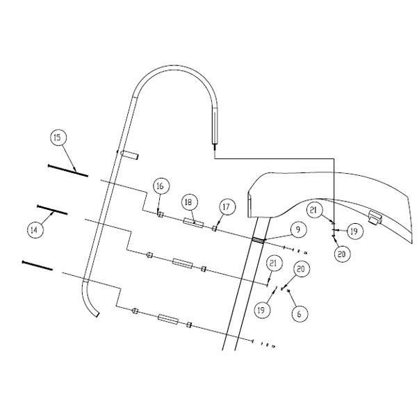 S.R. Smith - Sr Smith Hand Rail, Slide Frontier Iii - 69-209-047