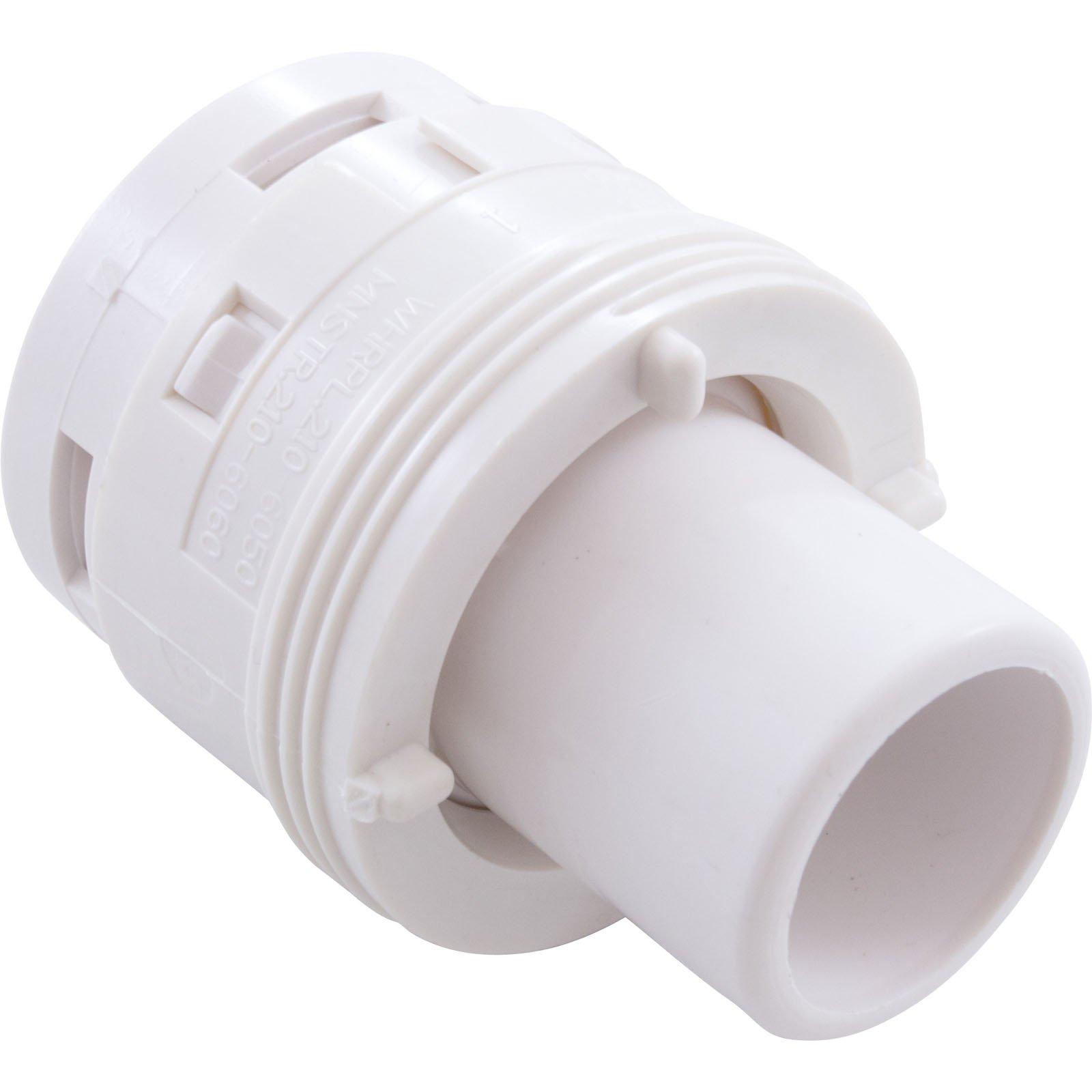 Waterway  Poly Jet Nozzle Caged Style Directional 2-5/8 White
