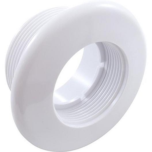 Hydroair  High Volume Standard Suction Wall Fitting  White 1-1/4in Thread Length