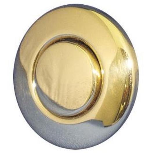 Len Gordon  Air Button Trim 15 Classic Touch Trim Kit Polished Brass