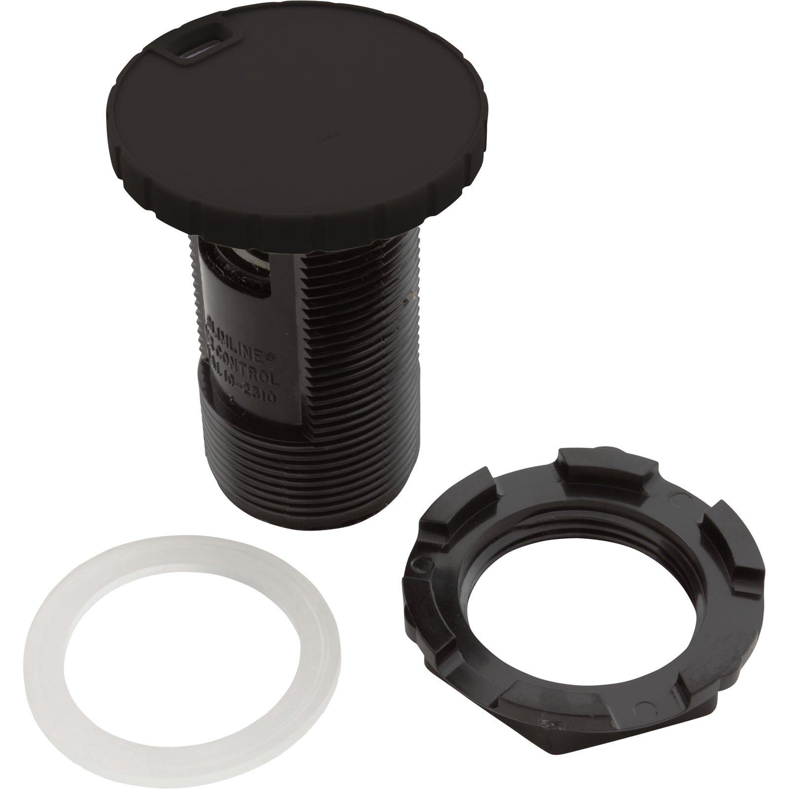 Balboa  10-2310BLACK HydroAir 1 inch Slimline Air Control 1-3/4 inch Hole Size Black