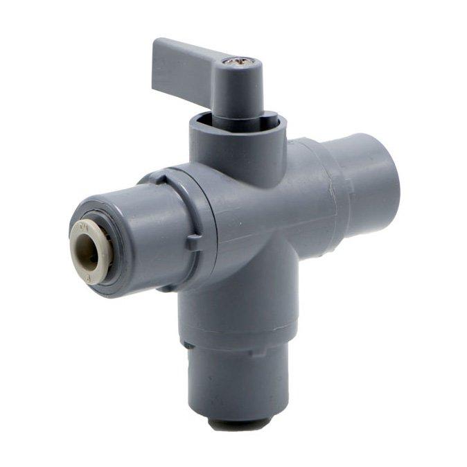 United States Plastic  Valve Ball 1/4in Fptx3/8in Tube