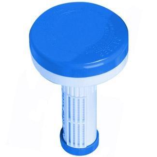 Chlorine/Bromine Floating Dispenser, Blue and White