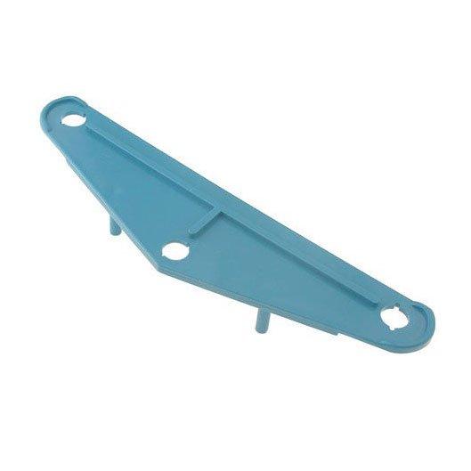 Aquabot - Pool Cleaner Side Plate (Blue, Plastic, 4 Holes for Bolts)