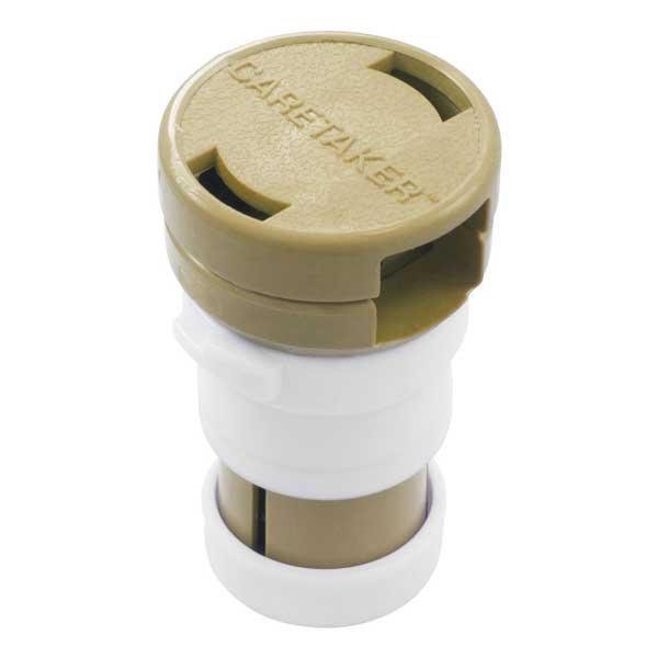 Caretaker Pop Up Bayonet Replacement Cleaning Head, Pebble Gold