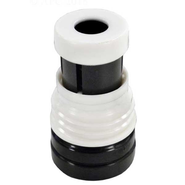 Caretaker Pop Up Threaded Replacement Cleaning Head, Black