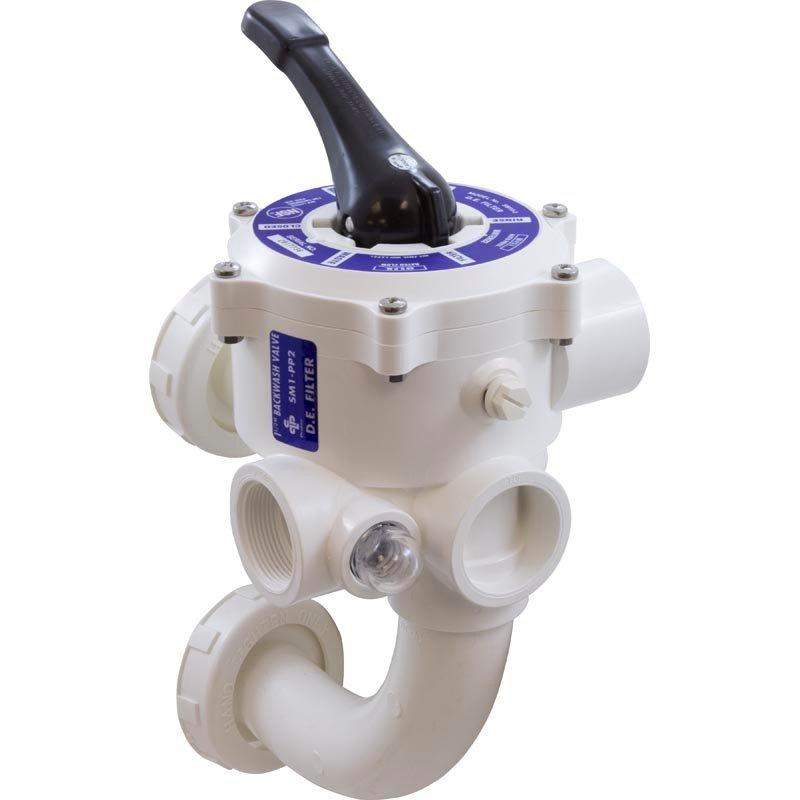 Praher  Valve Sm with Plumbing 1-1/2in P.F D.E.