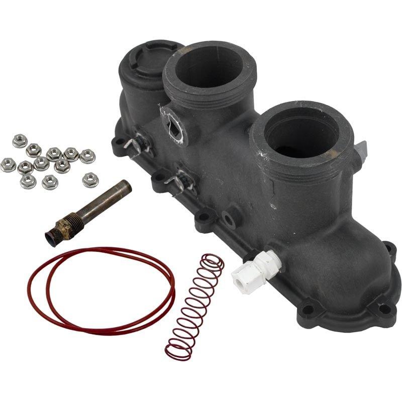 Raypak  Complete Capron Front Head Less Unions
