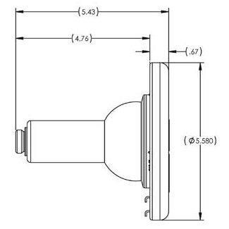 Sta-Rite 05603-2050 SunLite Brass LTC 12V, 75W, 50' Cord Pool Light