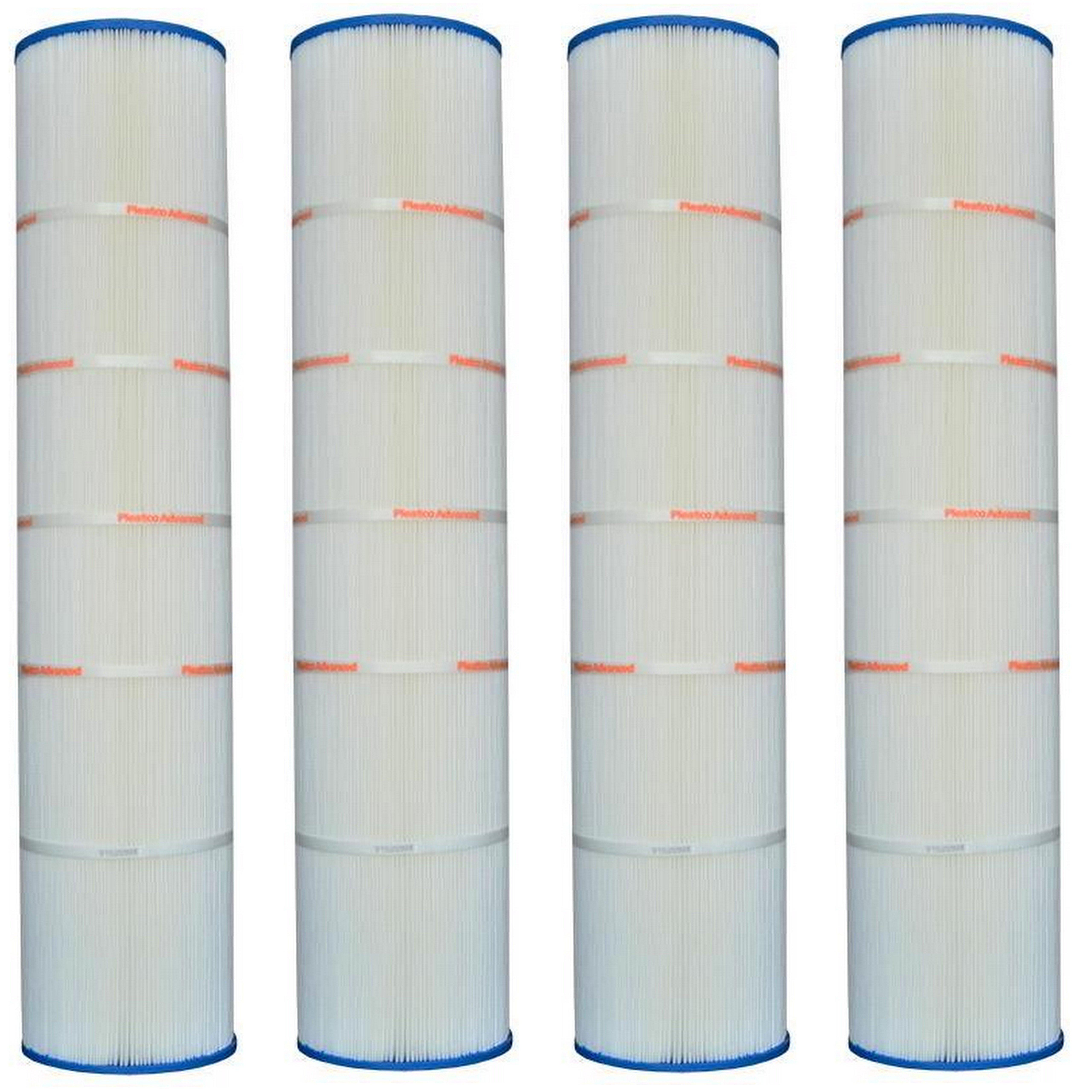 PA137-PAK4-EC Pool Filter Cartridge Replacement for Unicel: C-7490-4, OEM Part Numbers: CX1380-RE