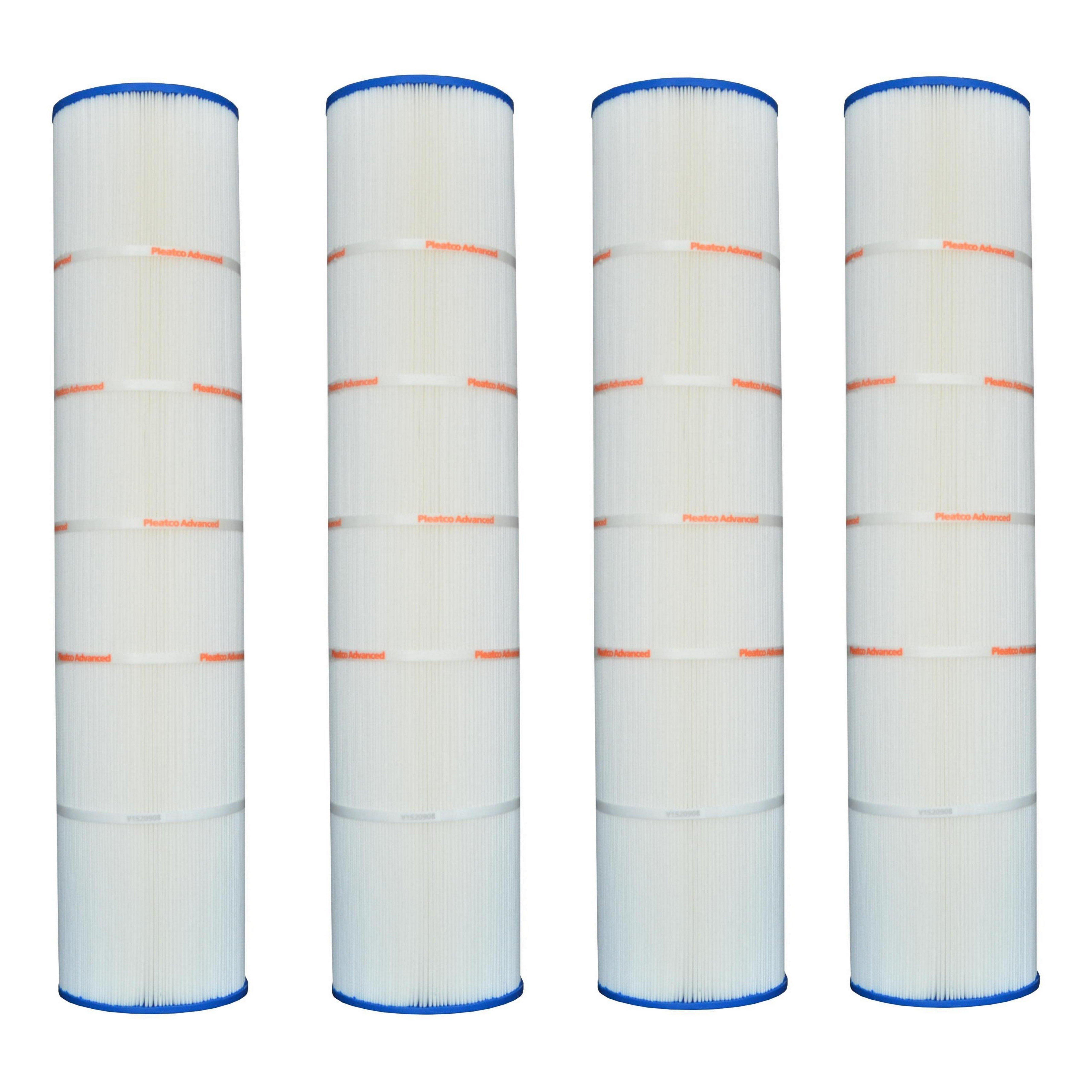 PJAN145-PAK4-EC Pool Filter Cartridge Replacement for Unicel: C-7482-4, Filbur: FC-6415, OEM Part Numbers: A0104100