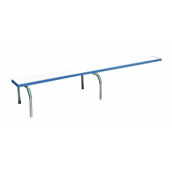 8' Frontier IV Diving Board with U-Frame Stand, Radiant White
