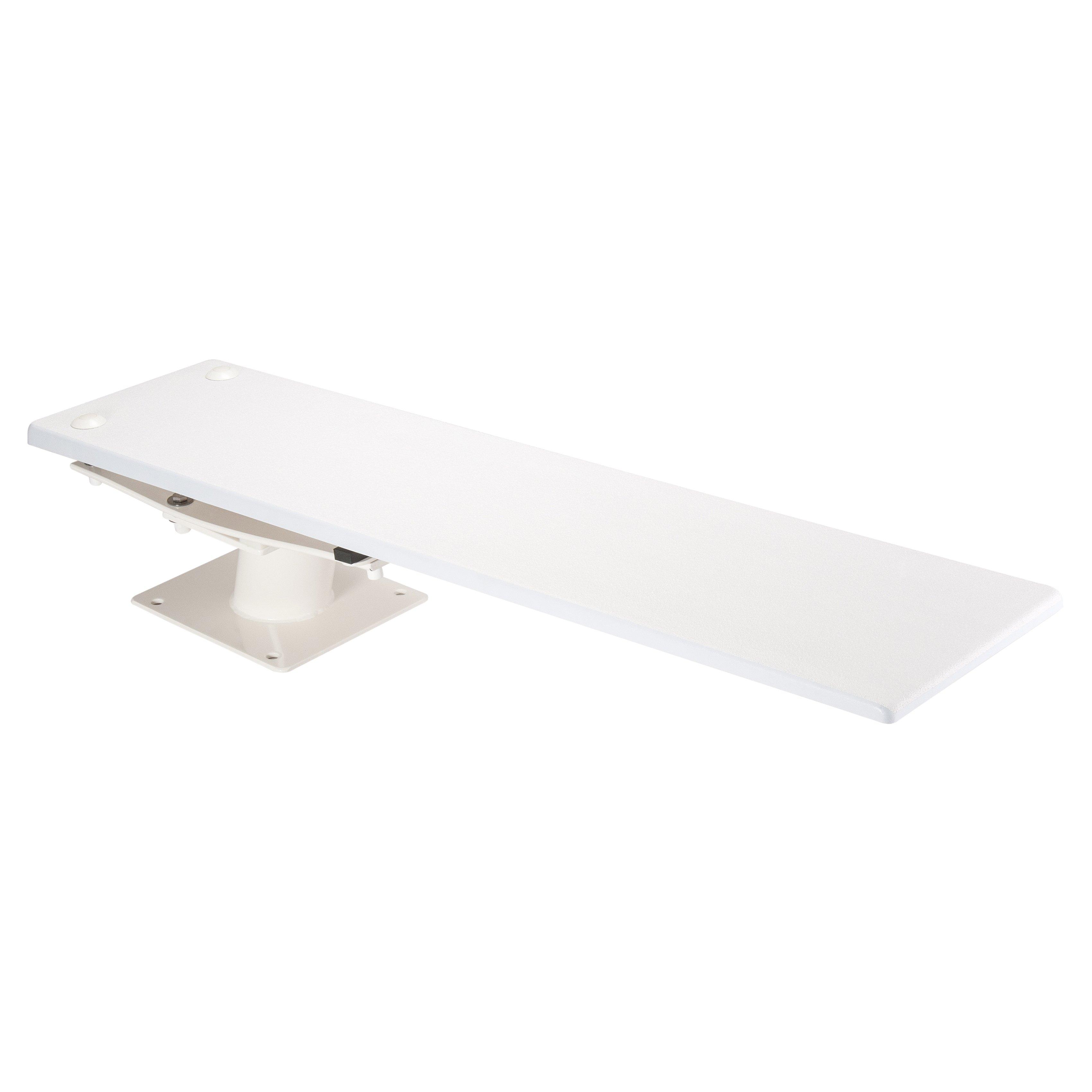 S.R Smith  6 Frontier III Diving Board with Cantilever Stand Radiant White