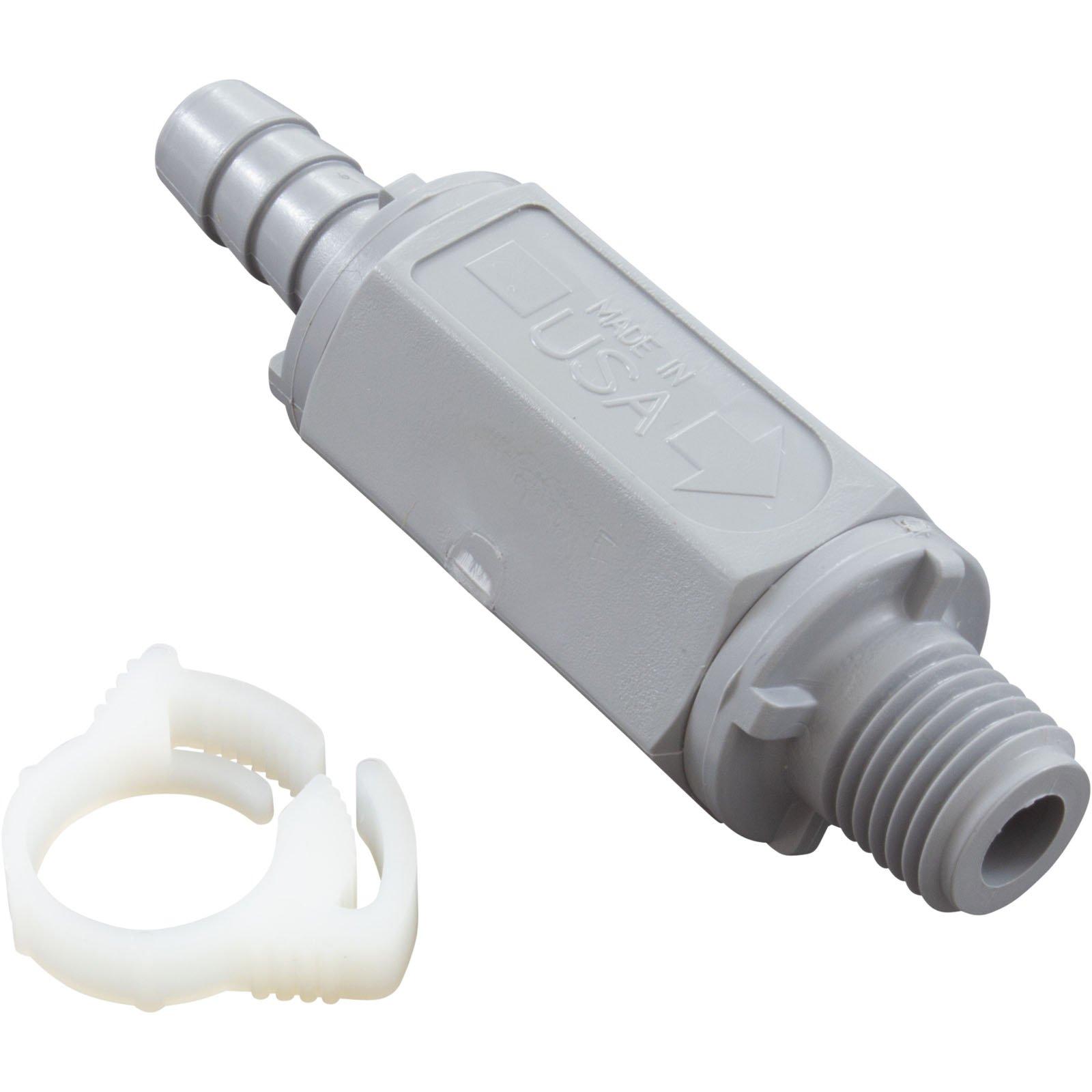 Paradise  Check Valve PVC Injection 1/4in in.