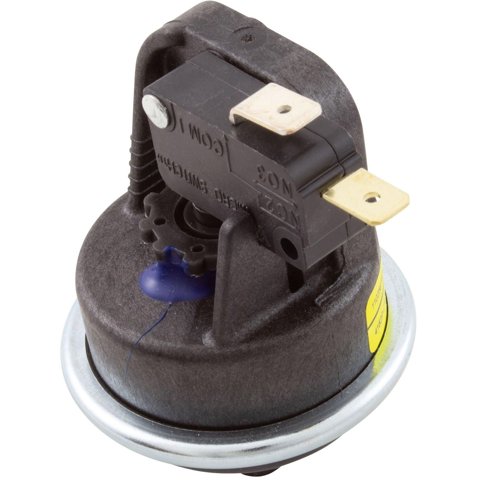 Hot tub pressure switch