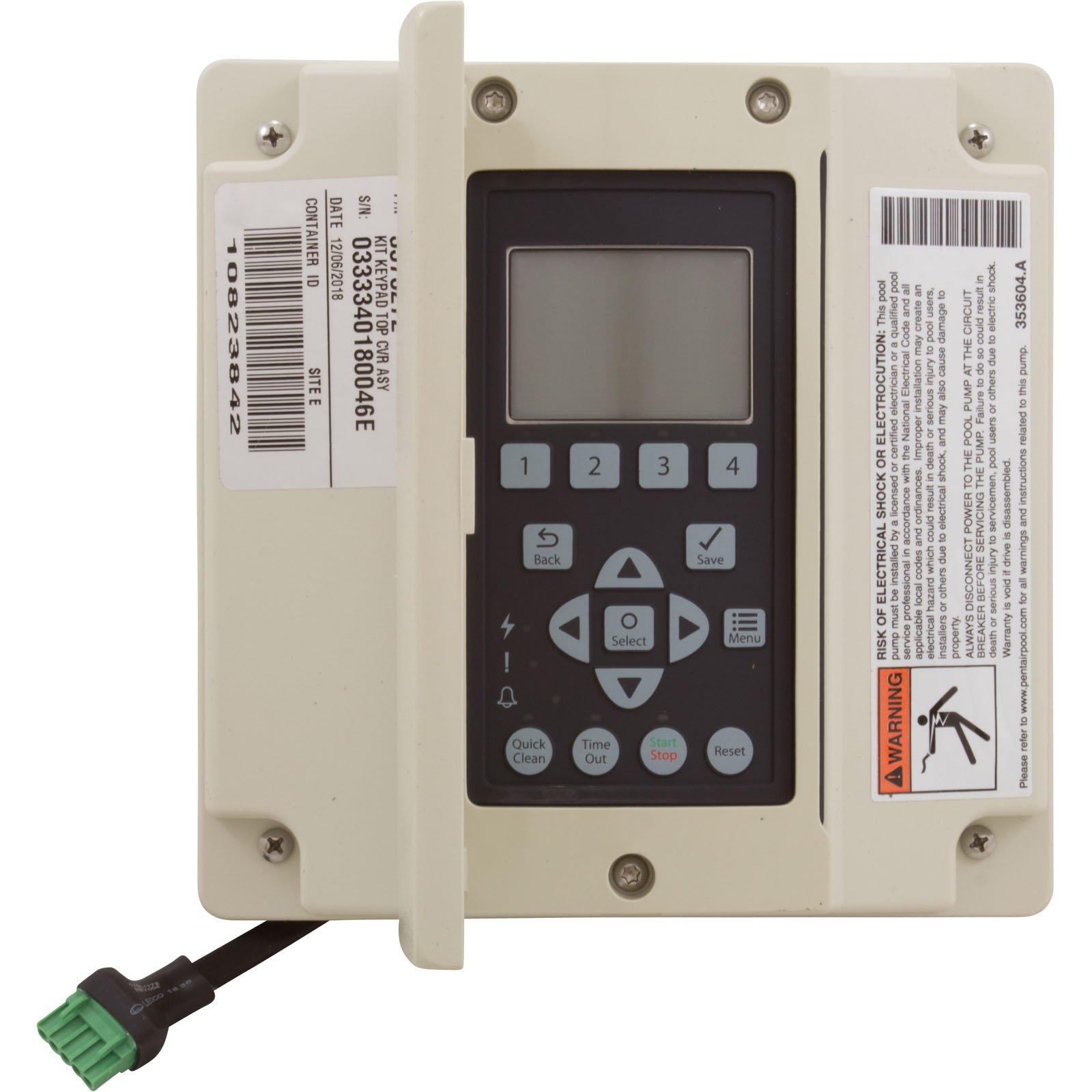 Pentair  IntelliFlo Keypad Assembly Kit for IntelliFloXF and IntelliFlo VST Pumps Almond
