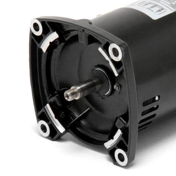 48Y Square Flange 3/4HP Single Speed 3-Phase Pool and Spa Pump Motor