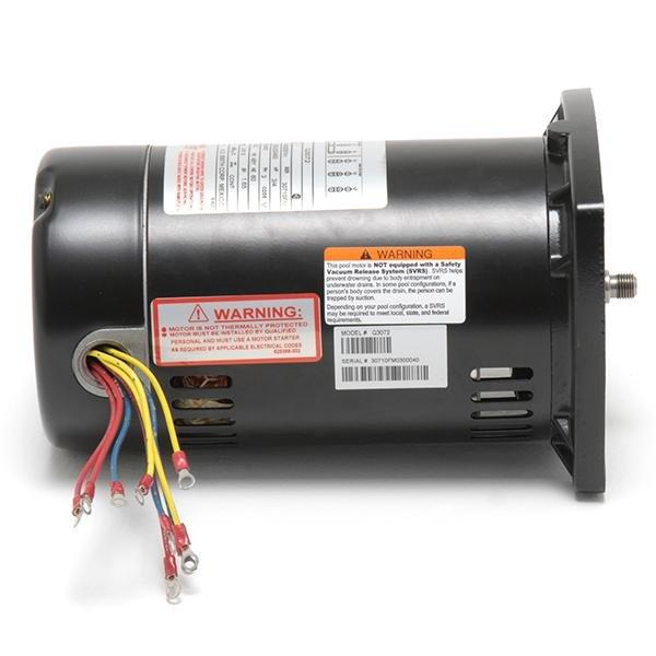 48Y Square Flange 3/4HP Single Speed 3-Phase Pool and Spa Pump Motor