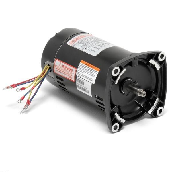 Century A.O Smith  48Y Square Flange 3/4HP Single Speed 3-Phase Pool and Spa Pump Motor