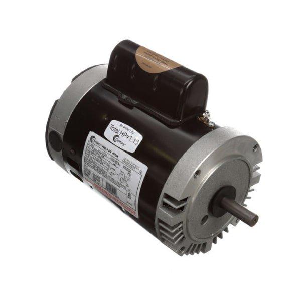Century A.O. Smith - 56C C-Face 3/4 or 0.10 HP Dual Speed Full Rated Pool and Spa Pump Motor, 11.2/5.0A 115V
