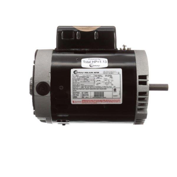 Century A.O Smith  56C C-Face 3/4 or 0.10 HP Dual Speed Full Rated Pool and Spa Pump Motor 11.2/5.0A 115V