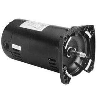 Century A.O. Smith - UQS1102R 48Y Square Flange 1 or 1/6 HP Dual Speed Up-Rated Pool and Spa Pump Motor, 6.1/2.1A 230V