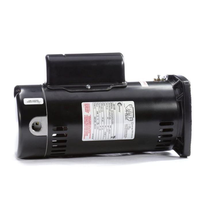 Century A.O Smith  SQS1102R Square Flange 1HP Dual Speed Full Rated 48Y Pool and Spa Pump Motor