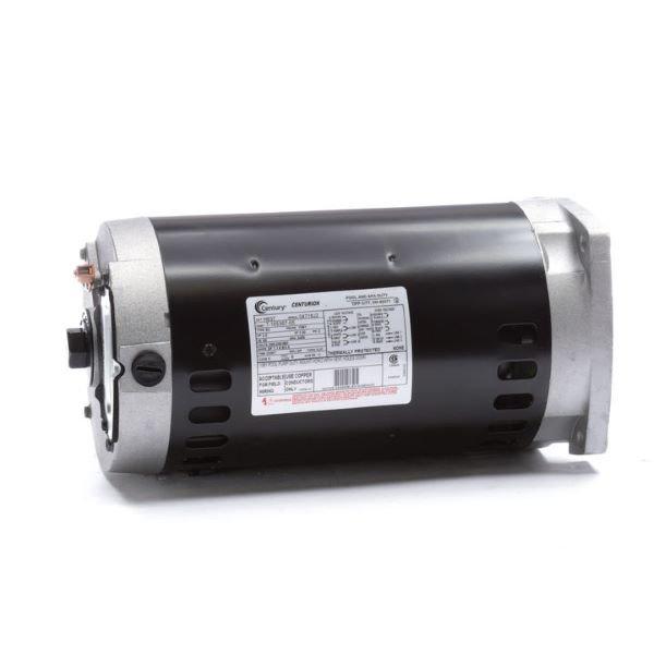 Century A.O Smith  Centurion 56Y Square Flange 2 HP Three Phase Pool and Spa Pump Motor 7.1-6.8/3.4A 208-230/460V