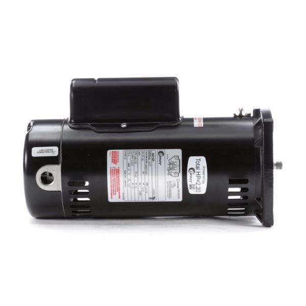 Century A.O Smith  48Y Square Flange 1-1/2 or 1/4 HP Dual Speed Full Rated Pool and Spa Pump Motor