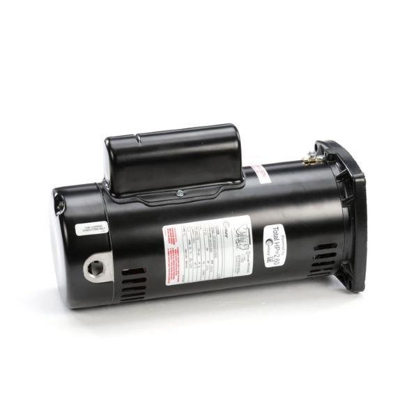 Century A.O. Smith - 48Y Square Flange 2 or 1/3 HP Dual Speed Full Rated Pool and Spa Pump Motor, 11.3/3.3A 230V