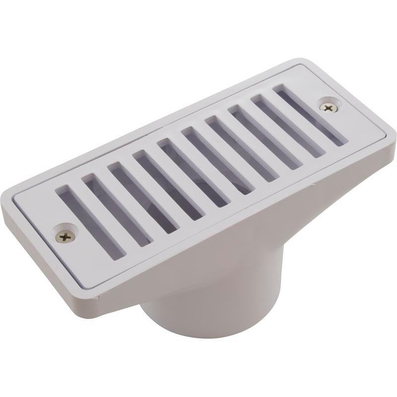 Pentair  2-1/2in x 6in Gutter Drain and Grate