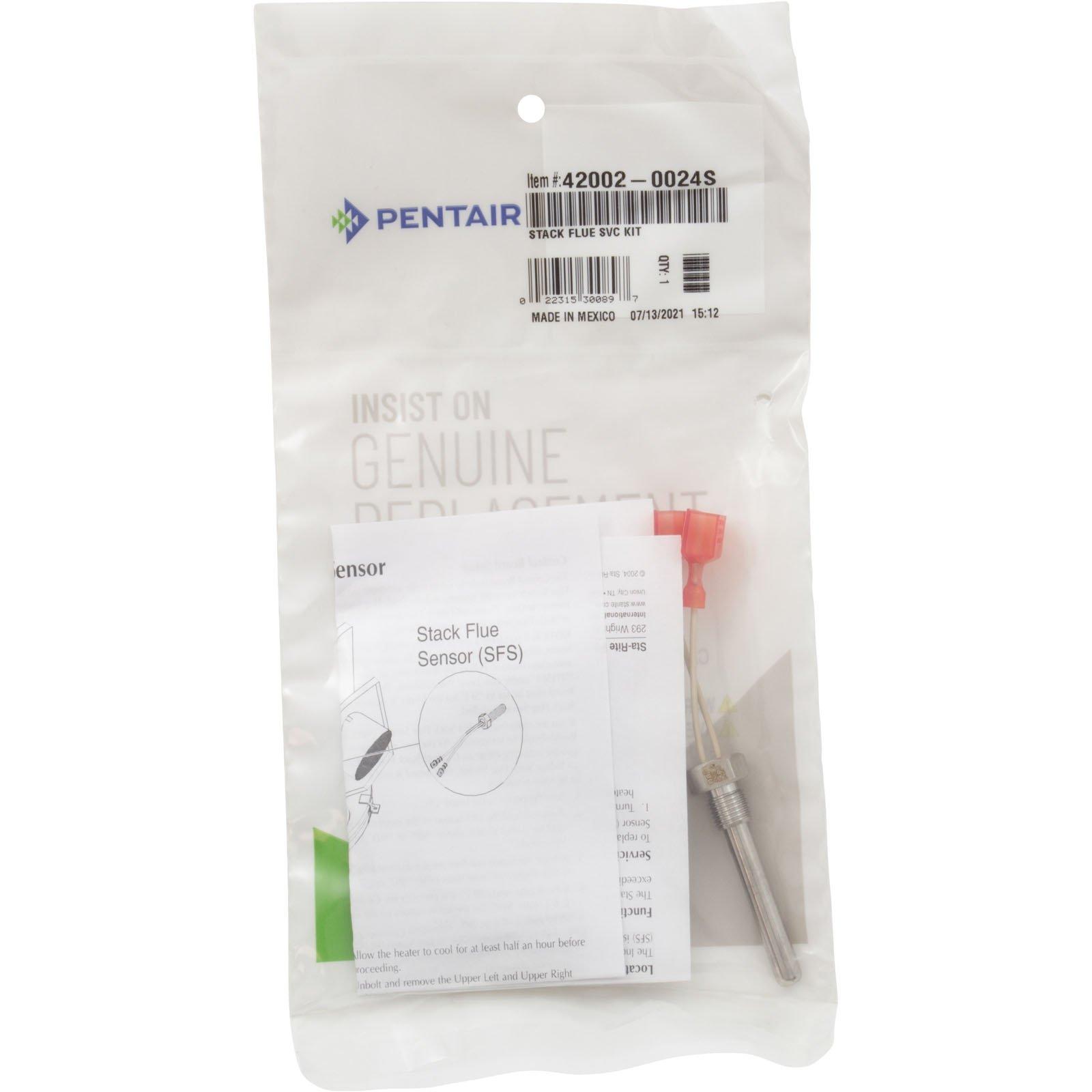 Pentair  42002-0024S Stack Flue Sensor for Max-E-Therm/MasterTemp
