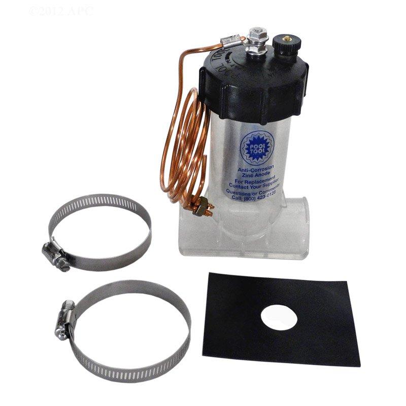 Pool Tool Company  Inline Anti-Elect Zinc Anode 1-1/2in Plumbing