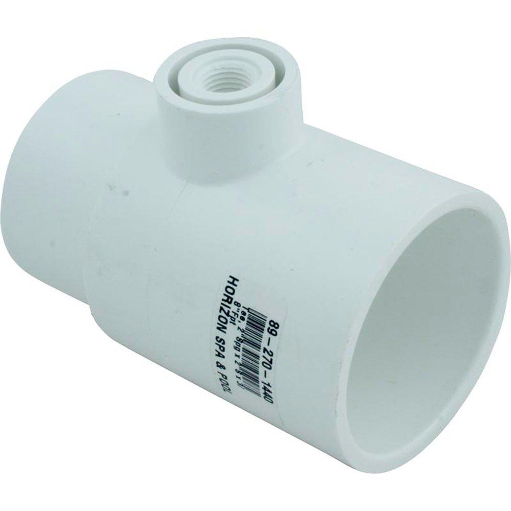 Tee 2in. S x 2in. SPG x 3X8in. Air Bleed