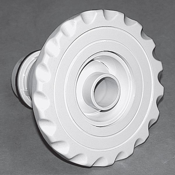 Waterway  Poly Gunite Deluxe Series Directional Large Face Scalloped Spa Jet Internal