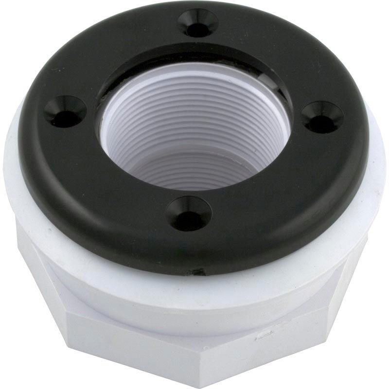 Return Inlet Fitting, Vinyl, Black