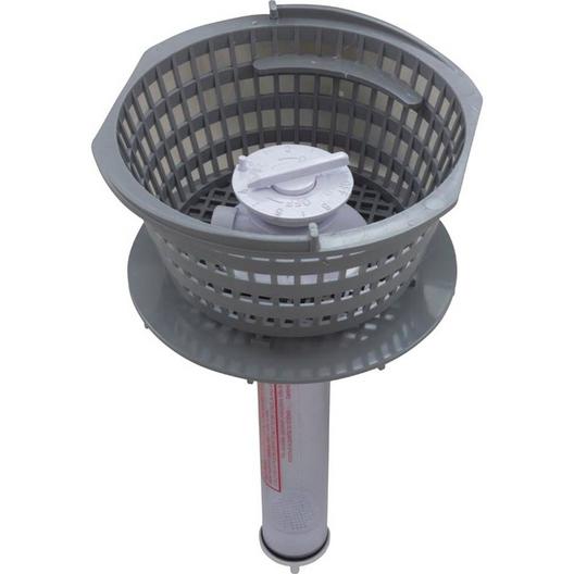 Pentair  Lily Chem Dispenser with Basket Assembly Dark Gray